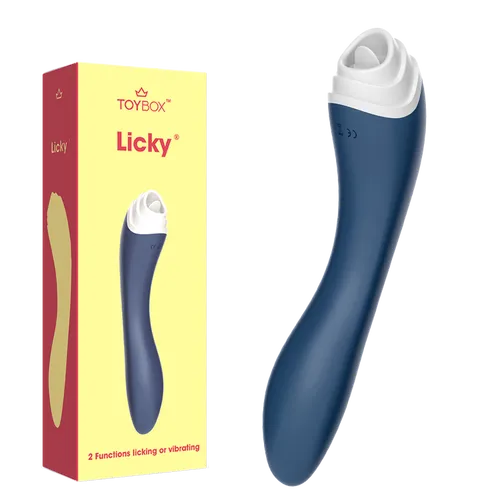 Licky ויברטור דו שימושי