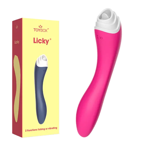 Licky ויברטור דו שימושי