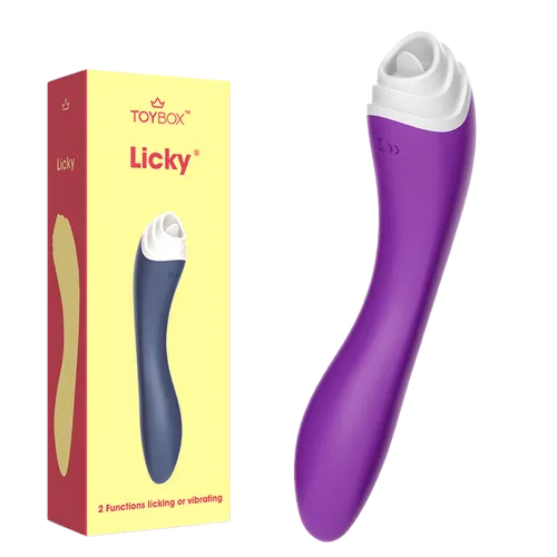 Licky ויברטור דו שימושי
