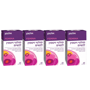 מבצע רביעיה | מולטי ויטמין לנשים | בתוספת Q10 וג