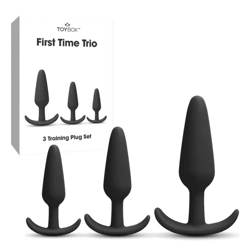 First Time Trio – סט פלאגים אנאליים למתחילים