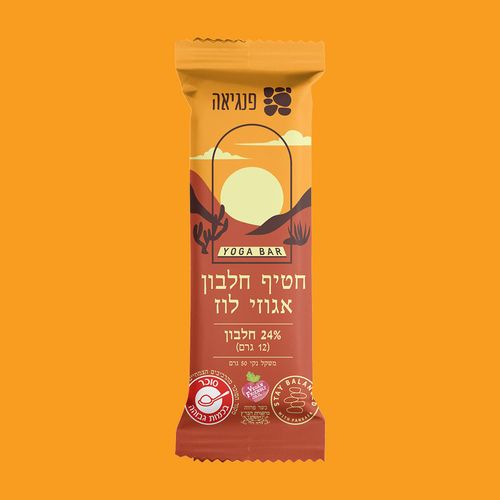 חטיף חלבון עדין אגוזי לוז 15 יחידות