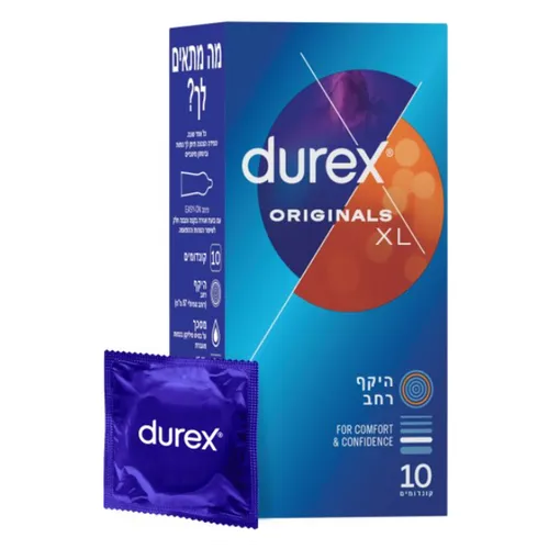 קונדומים  Originals XL מעוצבים במידה רחבה
