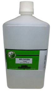 אלכוהול 99% איכותי לחיטוי וניקוי ידיים או משטחים תעשייתים | משמיד חיידקים, וירוסים ובקטריות | 5 ליטר המילניום