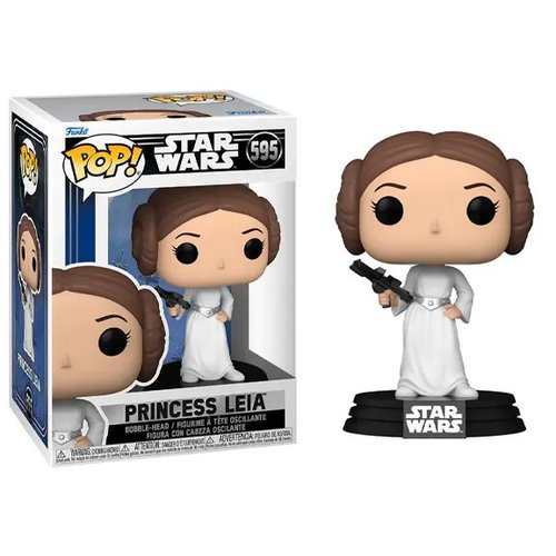 בובת פופ מלחמת הכוכבים הנסיכה ליאה | Funko Pop! Star Wars Princess Leia 595