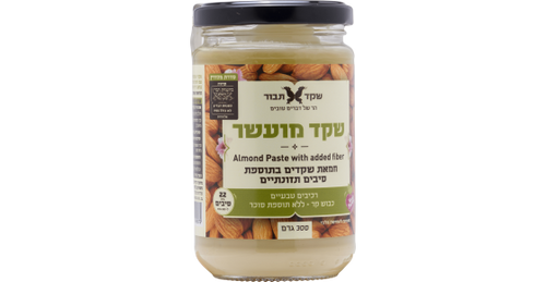 שקד לבן מועשר - בתוספת סיבים תזונתיים