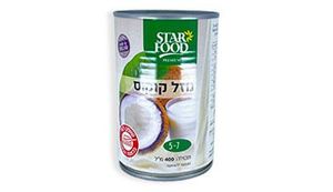 נוזל קוקוס 400 גרם STAR FOOD400 ג׳