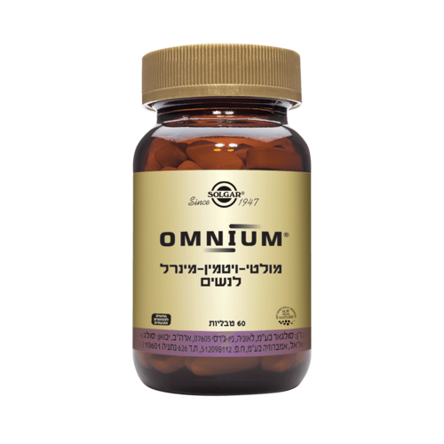 אומניום® מולטי ויטמין-מינרל לנשים