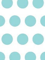 Savage Aqua Polka Dots Printed
