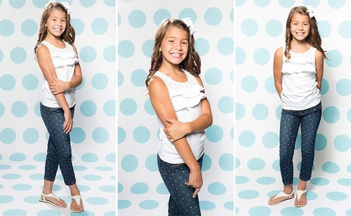 Savage Aqua Polka Dots Printed
