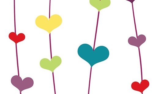 Savage Floating Hearts Printed