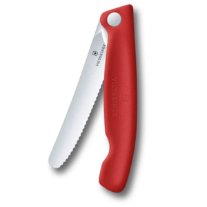 סכין ירקות מתקפלת להב משונן – VICTORINOX