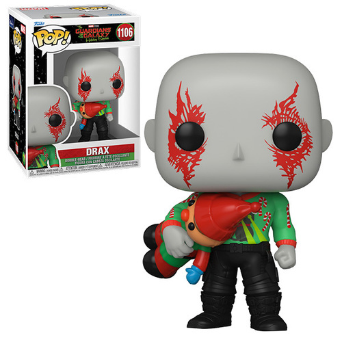 בובת פופ שומרי הגלקסיה ספיישל החגים דרקס | Funko Pop! Guardians of the galaxy Holiday Special Drax 1106