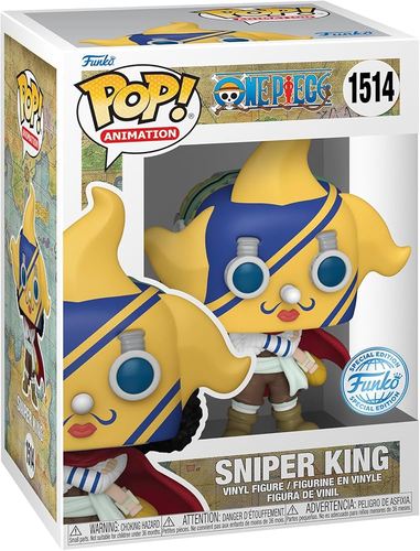בובת פופ וואן פיס סנייפר קינג | Funko Pop! One Piece Sniper King Special Edition 1514