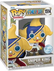 בובת פופ וואן פיס סנייפר קינג | Funko Pop! One Piece Sniper King Special Edition 1514