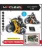 אופנוע ג’רו על שלט MOTOR RIDERS