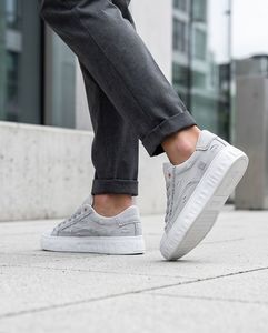 נעל BALR מידות 40-45 לגברים בגוון אפור בהיר