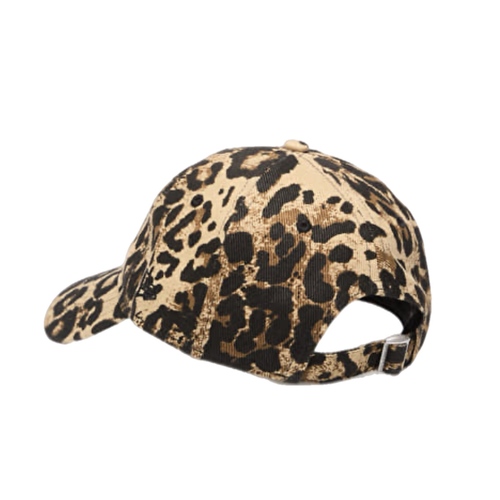 כובע NEW ERA לנשים בדוגמת מנומר חום