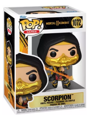 בובת פופ מורטל קומבט 11 סקורפיון | Funko Pop! Mortal Kombat 11 Scorpion 1072