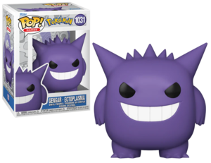 בובת פופ פוקימון גנגר אקפלזמה | Funko Pop! Pokemon Gengar Ectoplasma 1031