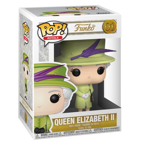 בובת פופ המלכה אליזבת השנייה | Funko Pop! Queen Elisabeth II 01