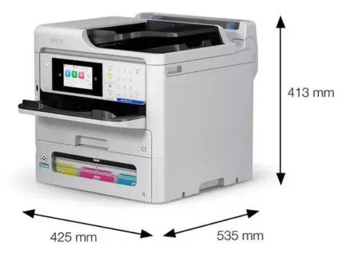 מדפסת ‏הזרקת דיו עסקית ‏משולבת Epson WorkForce Pro EM-C800RDWF אפסון 