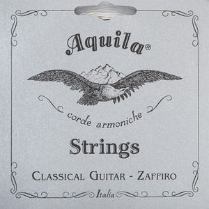סט מיתרים לגיטרה קלאסית Aquila Zaffiro Hard Tension 137C
