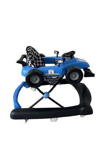 הליכון 2 ב 1 ישיבה דחיפה מכונית צבע: כחול