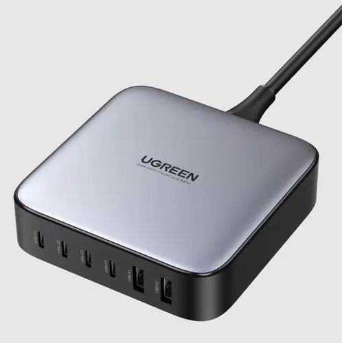  מטען שולחני טעינה מהירה 200W עם 6 חיבורים UGREEN Gan CD271 