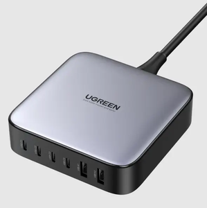  מטען שולחני טעינה מהירה 200W עם 6 חיבורים UGREEN Gan CD271 