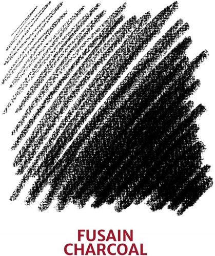 עפרון פחם שחור (12יח) - FUSAIN-CHARCOAL HB מס 728