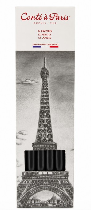 עפרון פחם שחור (12יח) - FUSAIN-CHARCOAL HB מס 728