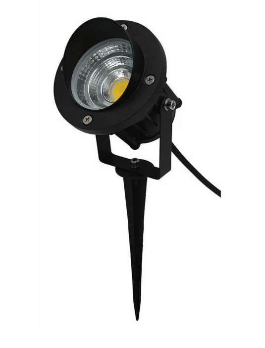 דוקרן 12V AC/DC 5W A1 אור חם צבע שחור