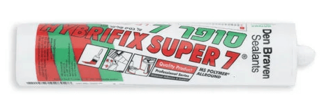 סופר 7 דבק אוטם ומדביק רב עוצמה HYBRIFIX SUPER 7 צבע לבן
