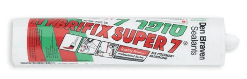 סופר 7 דבק אוטם ומדביק רב עוצמה HYBRIFIX SUPER 7 צבע שקוף
