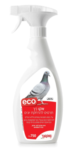 אקו נץ – תרסיס להרחקת יונים, המבוסס על חומרים טבעיים, 750 מ