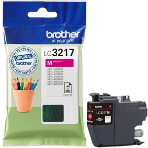ראש דיו אדום מקורי Brother LC3217M
