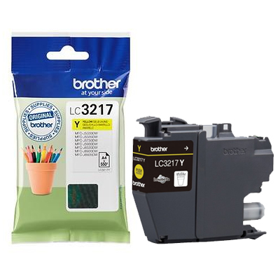 ראש דיו צהוב מקורי Brother LC3217Y
