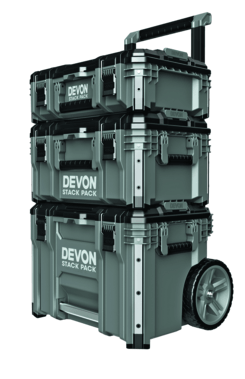 יחידת אחסון 3 קומות STACK PACK עם גלגלים IP65