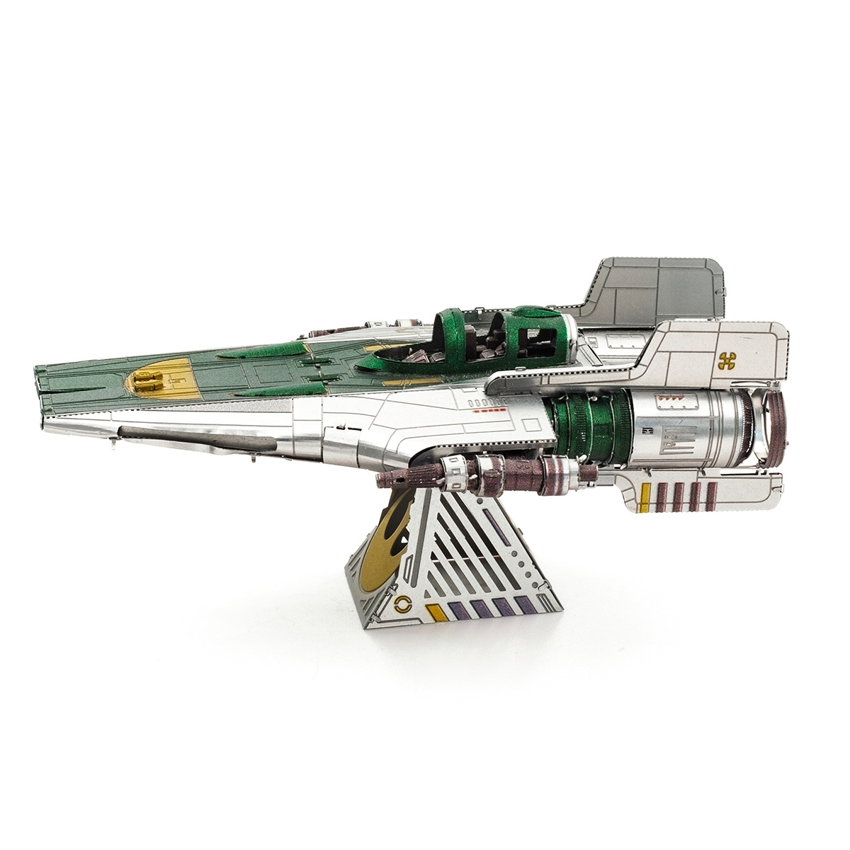 פאזל מתכת- מלחמת הכוכבים Resistance A-Wing Fighter