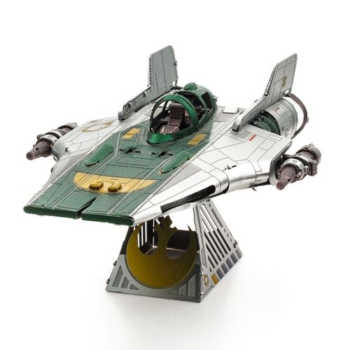 פאזל מתכת- מלחמת הכוכבים Resistance A-Wing Fighter