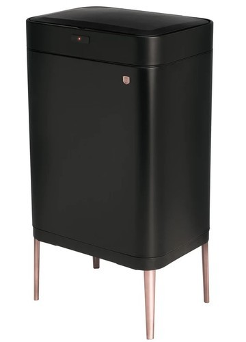 פח אשפה חכם 60 ליטר BH9560 Berlinger Haus - צבע שחור