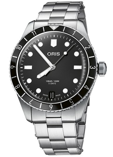 Oris Divers Calibre 400 Sixty-five 12h 40mm מגיע עם 10 שנות אחריות