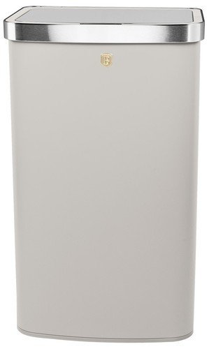 פח אשפה מעוצב חיישן אוטומטי Berlinger Haus Taupe BH9793 60L קרם סהרה