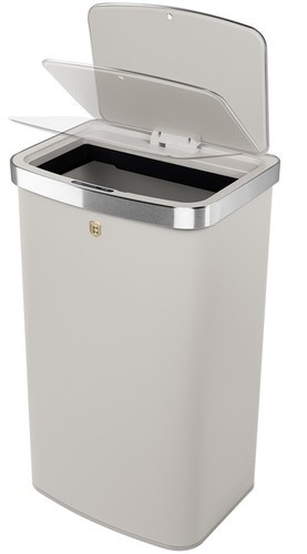 פח אשפה מעוצב חיישן אוטומטי Berlinger Haus Taupe BH9793 60L קרם סהרה