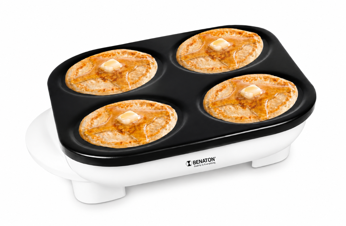 מכשיר להכנת 4 פנקייקים MAGIC PANCAKE BENATON דגם BT 2044