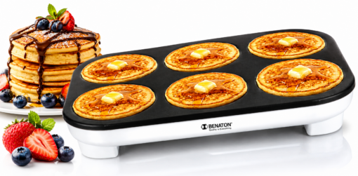 מכשיר להכנת 6 פנקייקים MAGIC PANCAKE BENATON דגם BT 2066 בנטון