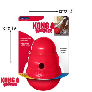 צעצוע חטיפים קונג וובלר בינוני-גדול