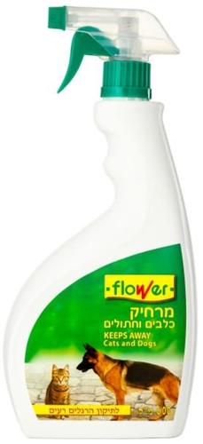 מרחיק חיות ומתקן הרגלים רעים ספריי פלאוור 600 מ