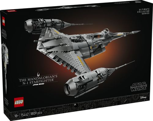 לגו סטאר וורס חללית המנדלוריאן 75442 star wars N-1 starfighter